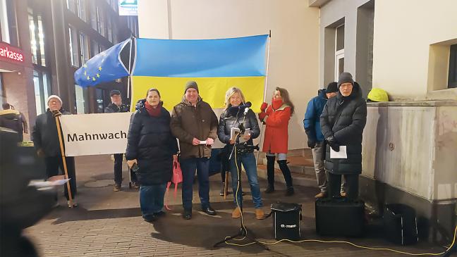 »Bin beeindruckt vom Kampfgeist der Ukrainer«