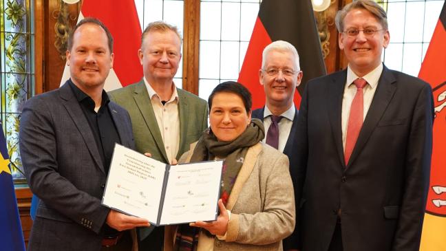 Förderung für Info-Punkt an der Grenze