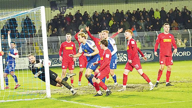 Kickers schließt Jahr mit Remis ab