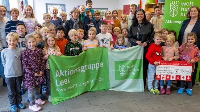 148 Beine laufen gegen Welthunger