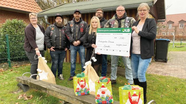 Spende für Kita Ditzum und Kinderhospiz Leer