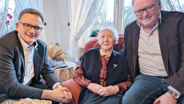 103 Jahre alt: Janna Tuin »dankbar« und »sehr zufrieden«