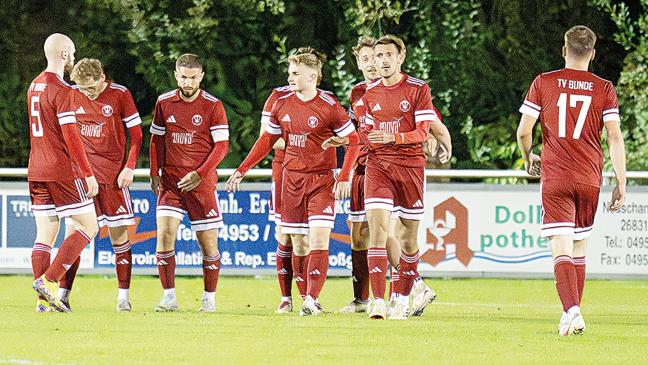 Bunde blickt auf durchwachsene Hinrunde zurück