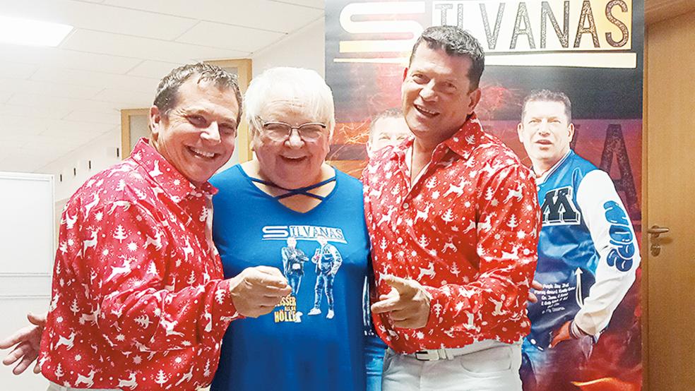 Mal besinnlich, mal lebendig, aber immer mit Humor und Augenzwinkern: Organisatorin Gertrud Meints, André Kranz (links) und Friedhelm Ralla.  © Foto: Janssen