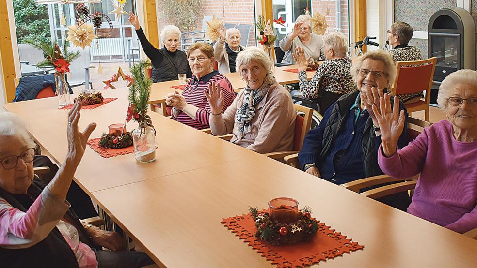 Im Altenzentrum Rheiderland stimmen viele Veranstaltungen auf Weihnachten ein.  © Foto: privat