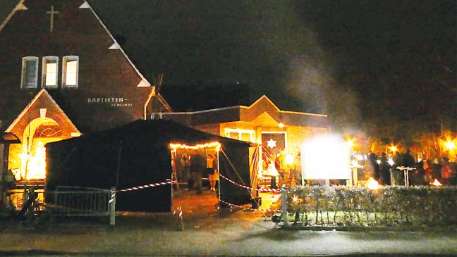 120 Besucher kamen zum »Adventsfeuer«