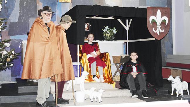 Fünf Sterne für das Jesuskind