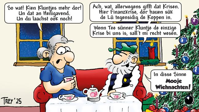 Krisen, Kluntjes, Kerzenschein