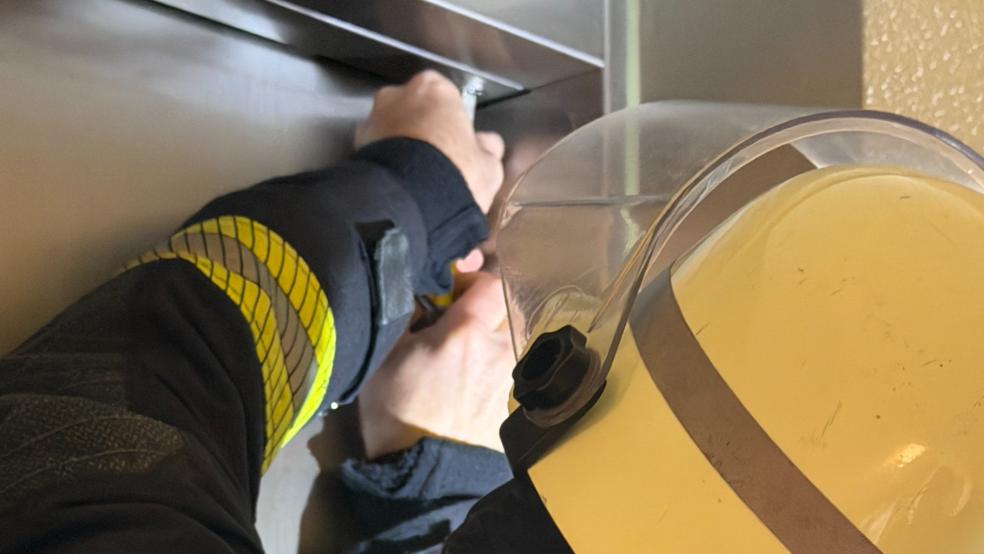 Die Feuerwehr konnte die Menschen innerhalb weniger Minuten befreien. © Foto: Feuerwehr