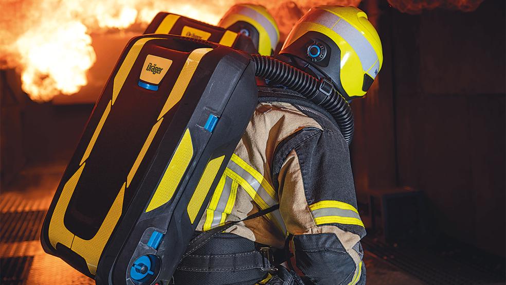 Atemschutzgeräte der Herstellers Dräger werden kreisweit von Feuerwehren eingesetzt.  © Foto: Dräger