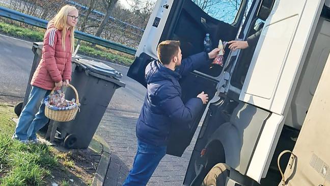 Süße Gaben gegen Fernfahrer-Fernweh&nbsp;