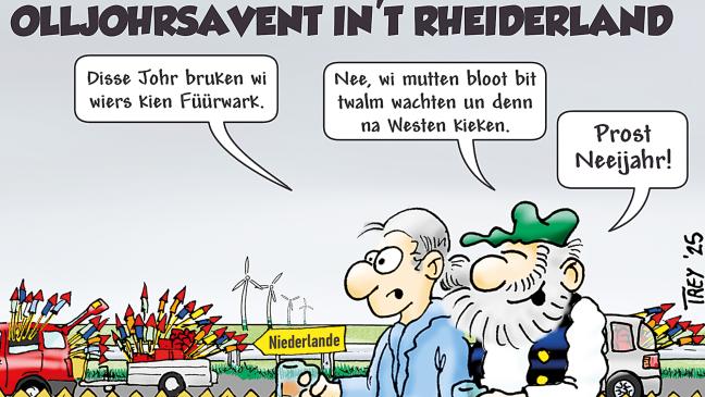 Die RZ wünscht einen guten Rutsch ins neue Jahr!