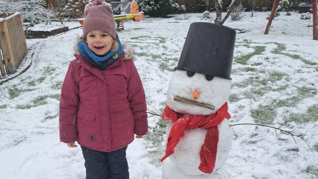 Schneefreuden im winterweißen Rheiderland