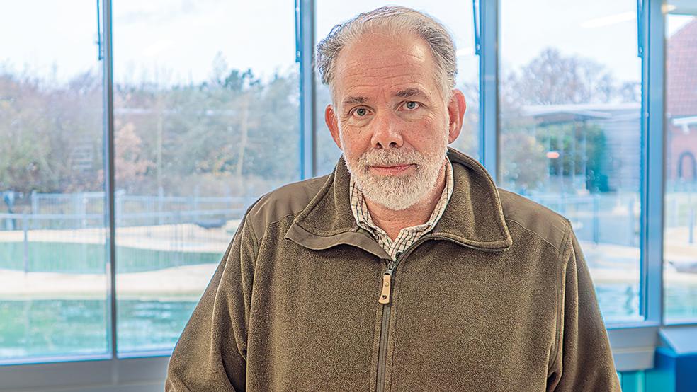 Dr. Peter Lienau ist schon seit 1999 Geschäftsführer der Station. © Foto: Keno Klaassen