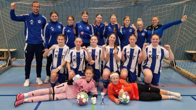 Möhlenwarfs C-Juniorinnen erreichen Endrunde in der Halle