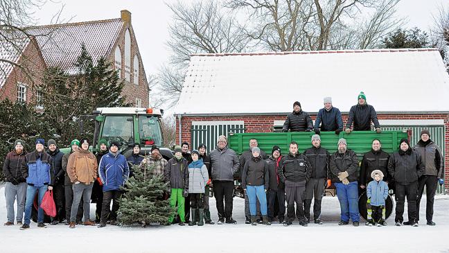 Weihnachtsbaum-Aktion erbringt Rekord-Spendensumme