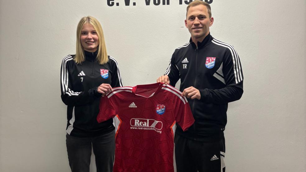 Trainer Jan-Henrik Koppelkamm freut sich über die Verpflichtung von Lena Garvels.  © privat