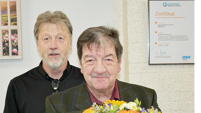 Johann Bents verabschiedet