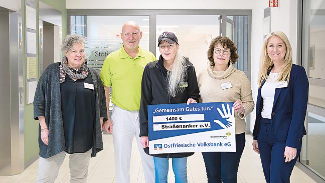 Borro-Mitarbeiter spenden 1700 Euro