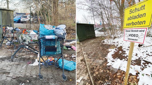 Wilde Müllhalde in Weener beseitigt