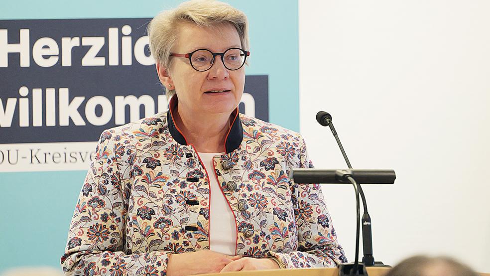 Dr. Edith Ulferts will im Kreis Aurich Landrätin werden.  © Foto: Jürgens