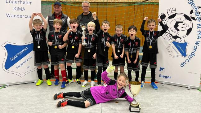 Bundes F-Jugend siegt bei KIMA-Wandercup in Engerhafe