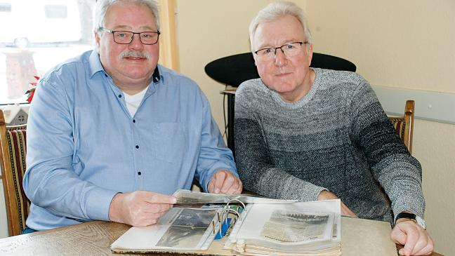 Mit Kombi, schwarzem Helm und Koppel fing es an