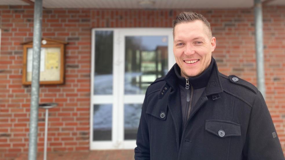 Will anpacken und vorangehen: Carsten Voß bewirbt sich um das Bürgermeisteramt in Jemgum. © Hanken