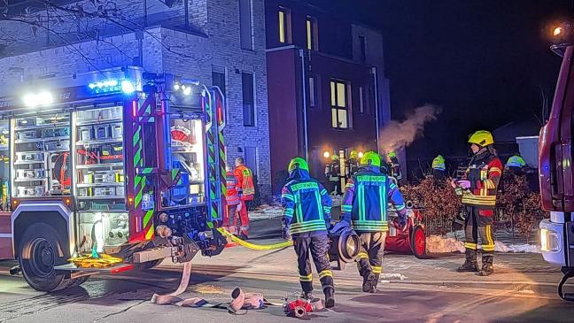 Brand im Heizungsraum