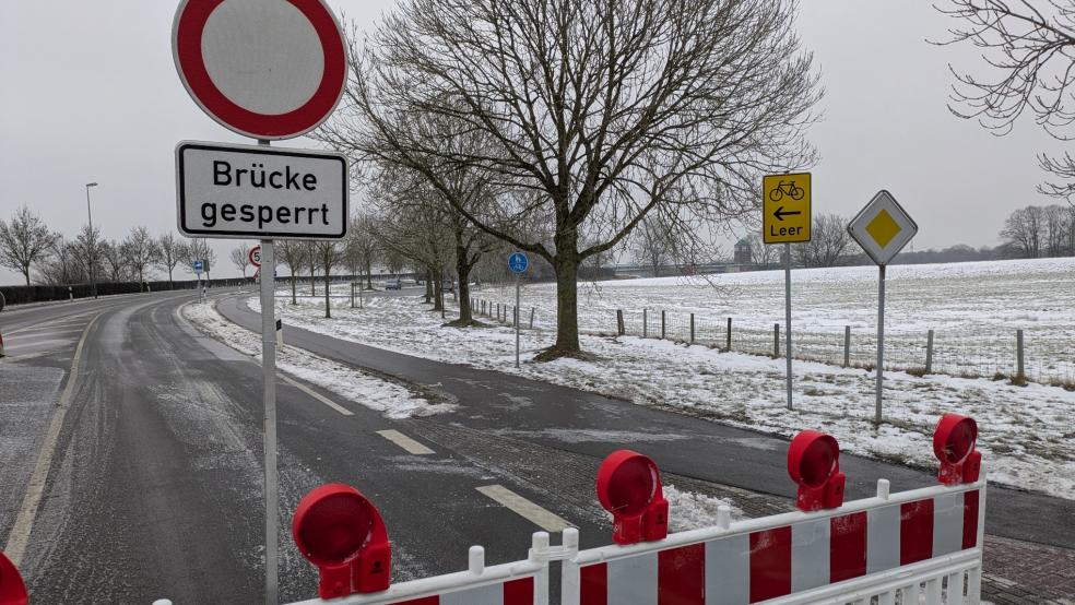 Nach den Sperrungen der Jann-Berghaus-Brücke am Mittwoch und Donnerstag wird es ab kommender Woche erneut zu Verkehrsbehinderungen kommen. © Foto: Szyska