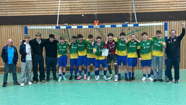 Diese Mannschaft gewann Klingele-Cup in A- und B-Jugend