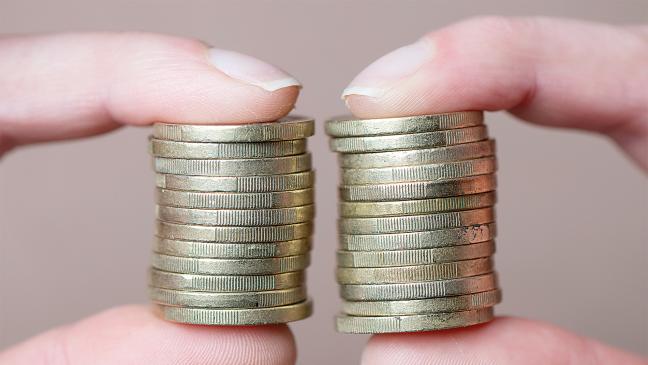 Einkommen liegen unterm Schnitt