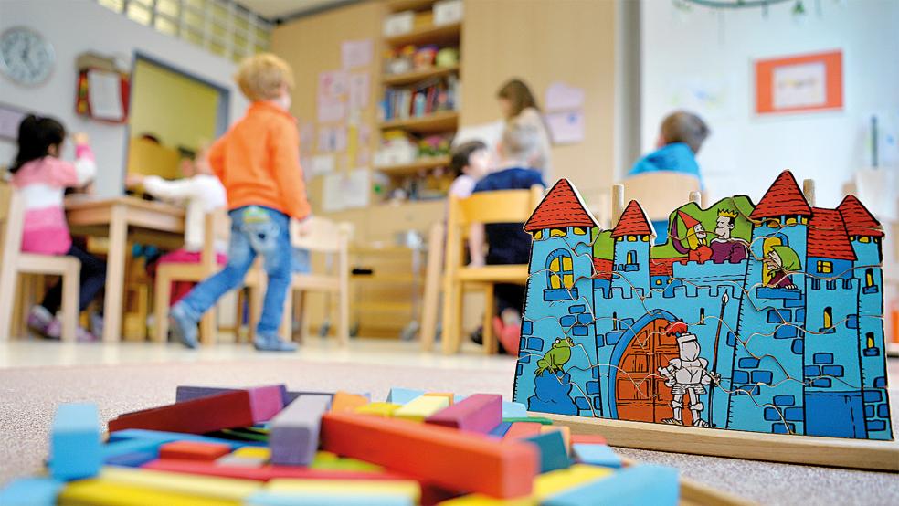 Die Nachfrage nach Plätzen in Kindertagessstätten geht immer weiter zurück.  © Foto: dpa