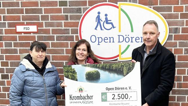 Brauerei hilft Bunder Verein