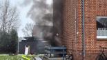 Kellerbrand in Mehrparteienhaus in Bunde