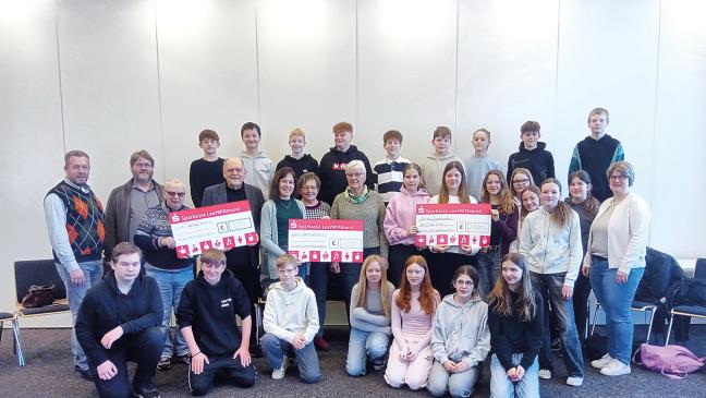 Hohe Spendensumme fließt in soziales Engagement