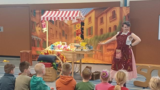 Theater-Auftritt durch Spende finanziert