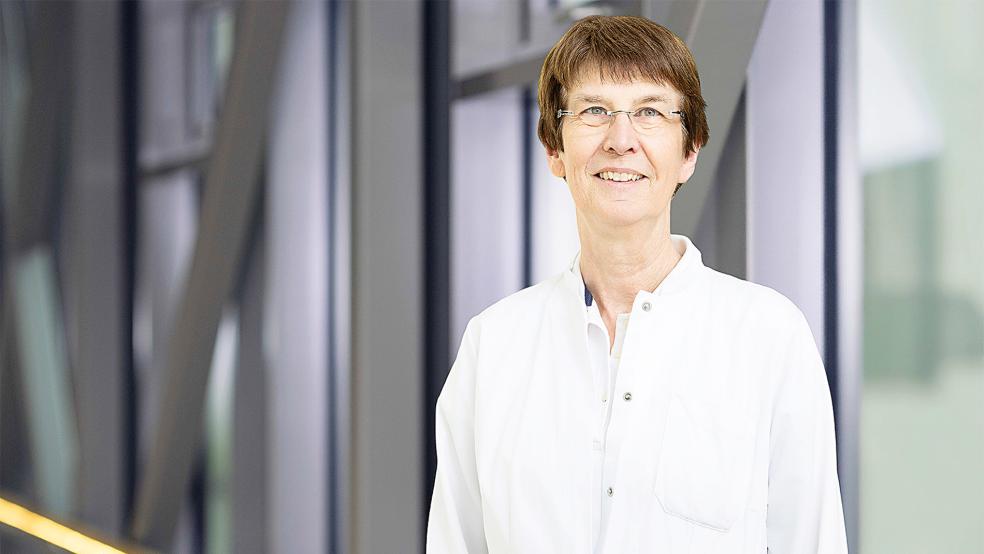 Prof. Dr. med. Sylvia Kotterba bekommt in zwei Studien eines Recherche-Instituts beste Bewertungen.  © Foto: Klinikum Leer