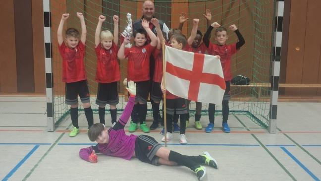 Englische Bunder F-Jugend ist Vizeweltmeister