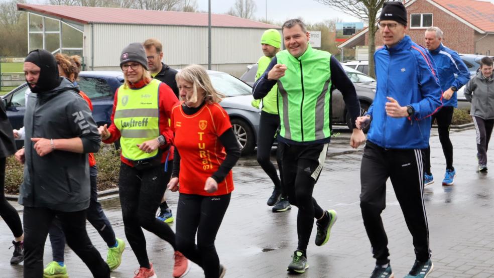 Um die Organisation einer Laufveranstaltung kümmert sich der TV Bunde jährlich im Zuge des Winterlaufs. © Ammermann