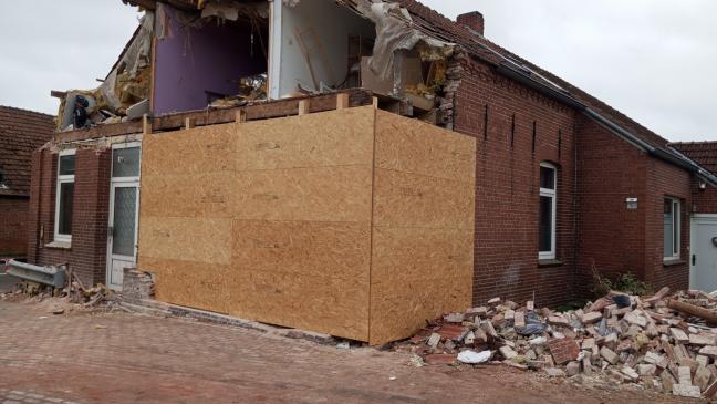 Sicherungsarbeiten am Unfallhaus abgeschlossen