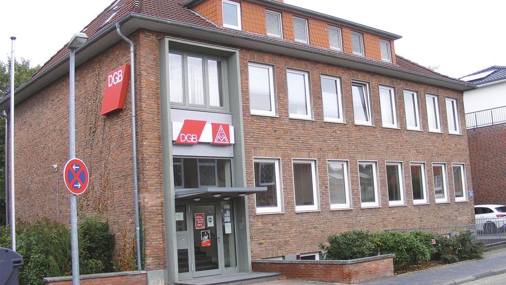 Das Gewerkschaftshaus an der Jahnstraße in Leer.  © Foto: Szyska