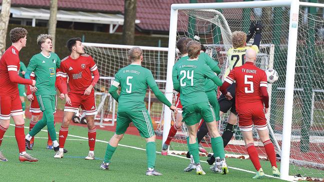 Direkte Ecke bringt Bunde auf Verliererstraße
