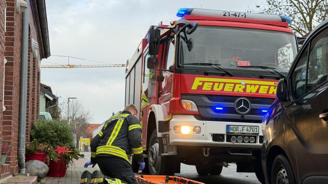 Brand in Emden löst lauten Knall aus