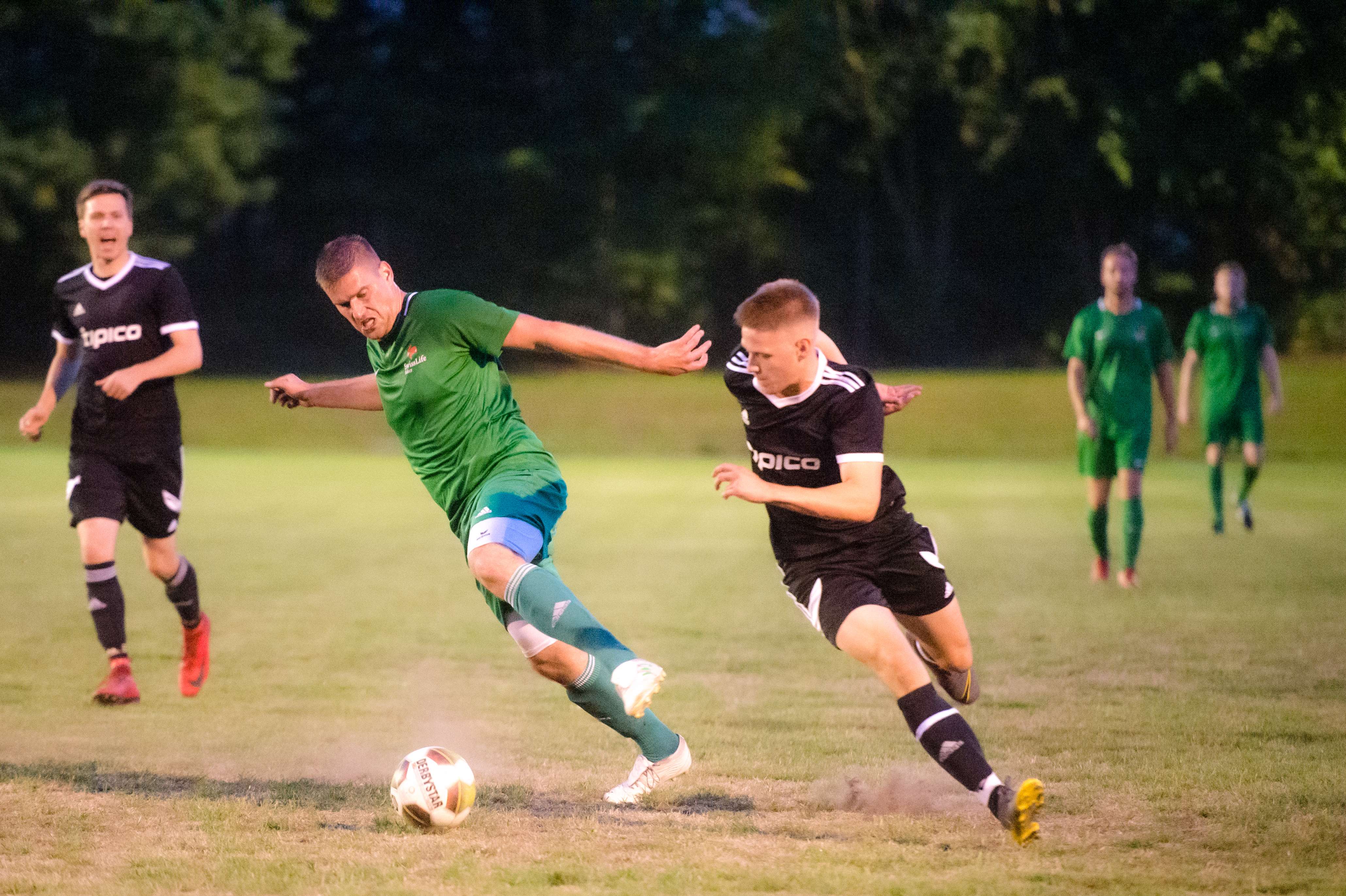 Die Teutonen-Reserve setzte sich gegen Flachsmeer II durch. © Bruins