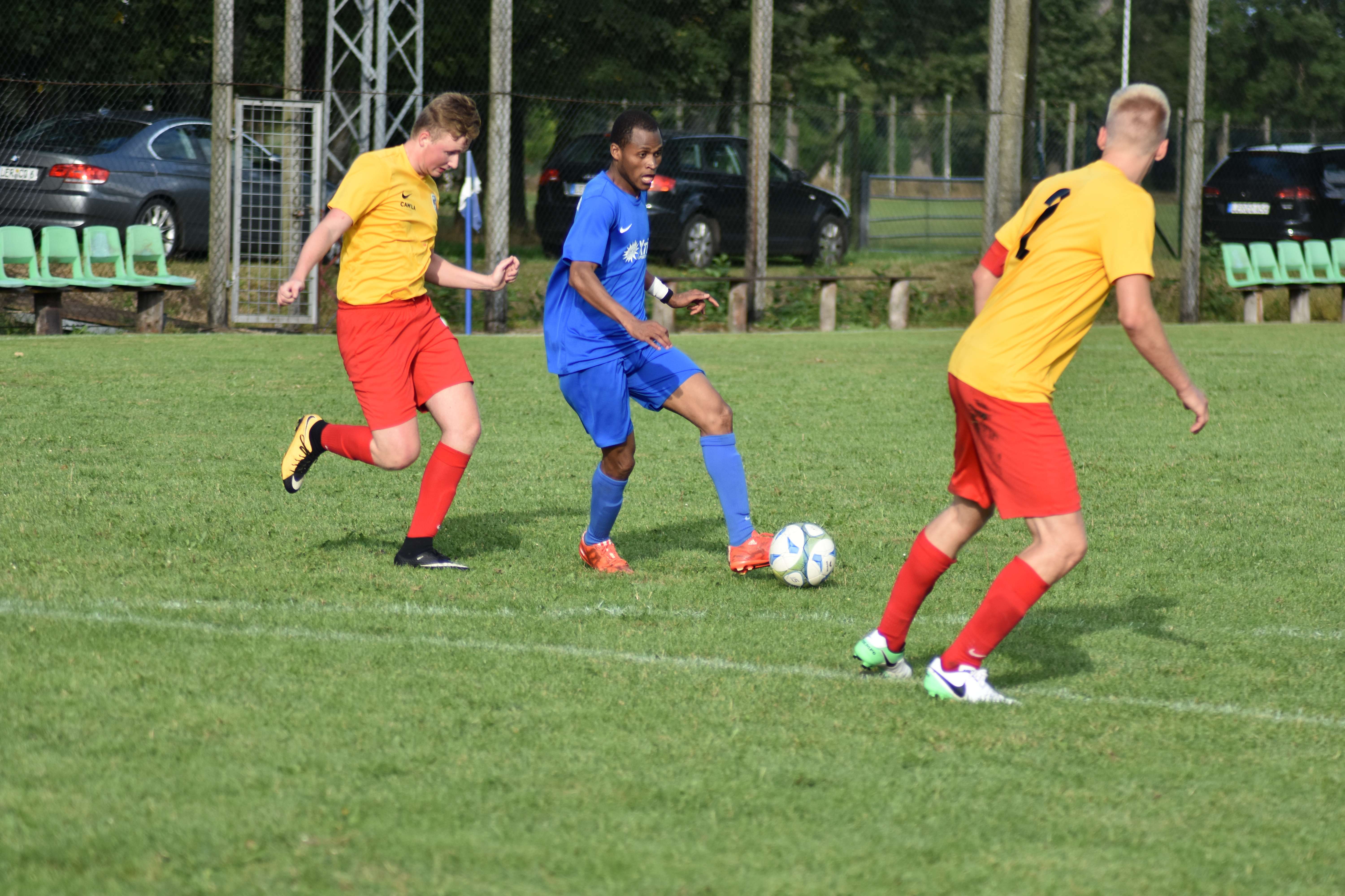 Die SG Heidjer SV/TuS Holthusen gewann am Samstag gegen TSV Ostrhauderfehn II. © Hilbrands