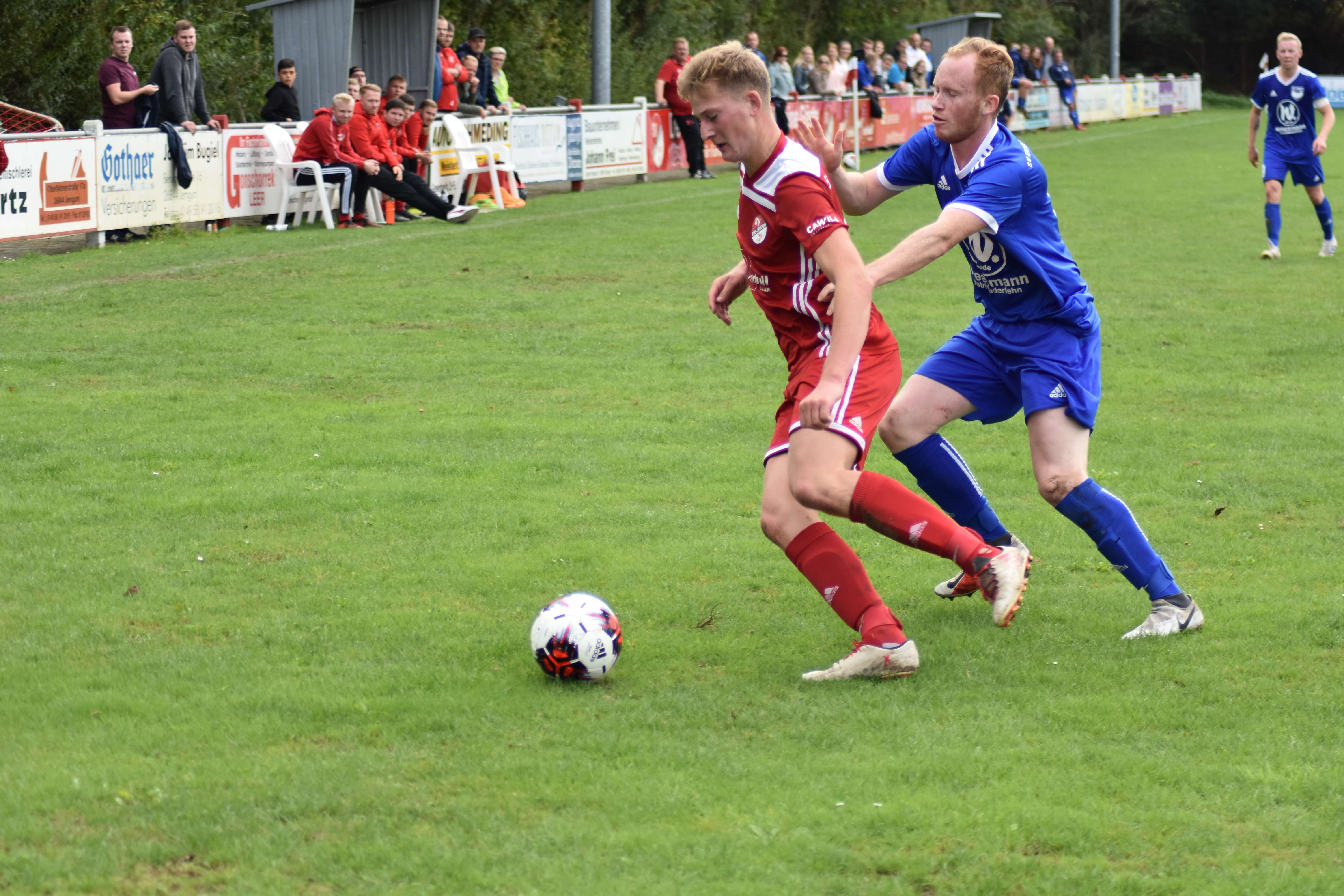 Jemgum sicherte sich durch einen späten Treffer noch einen Punkt. © Hilbrands