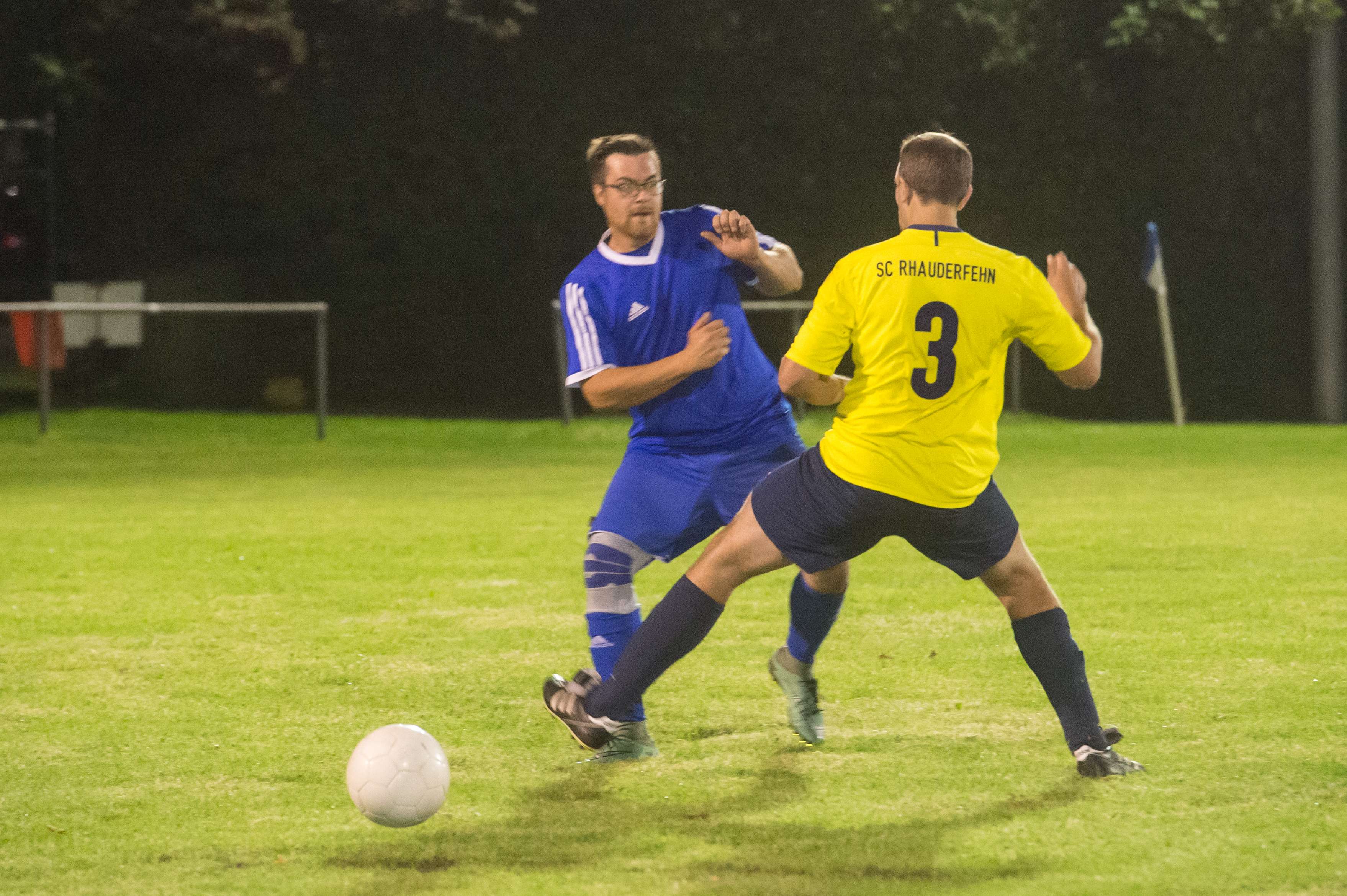 Die SG Ditzum/Ditzumerverlaat kam am Freitag nicht über 0:0 hinaus. © Bruins