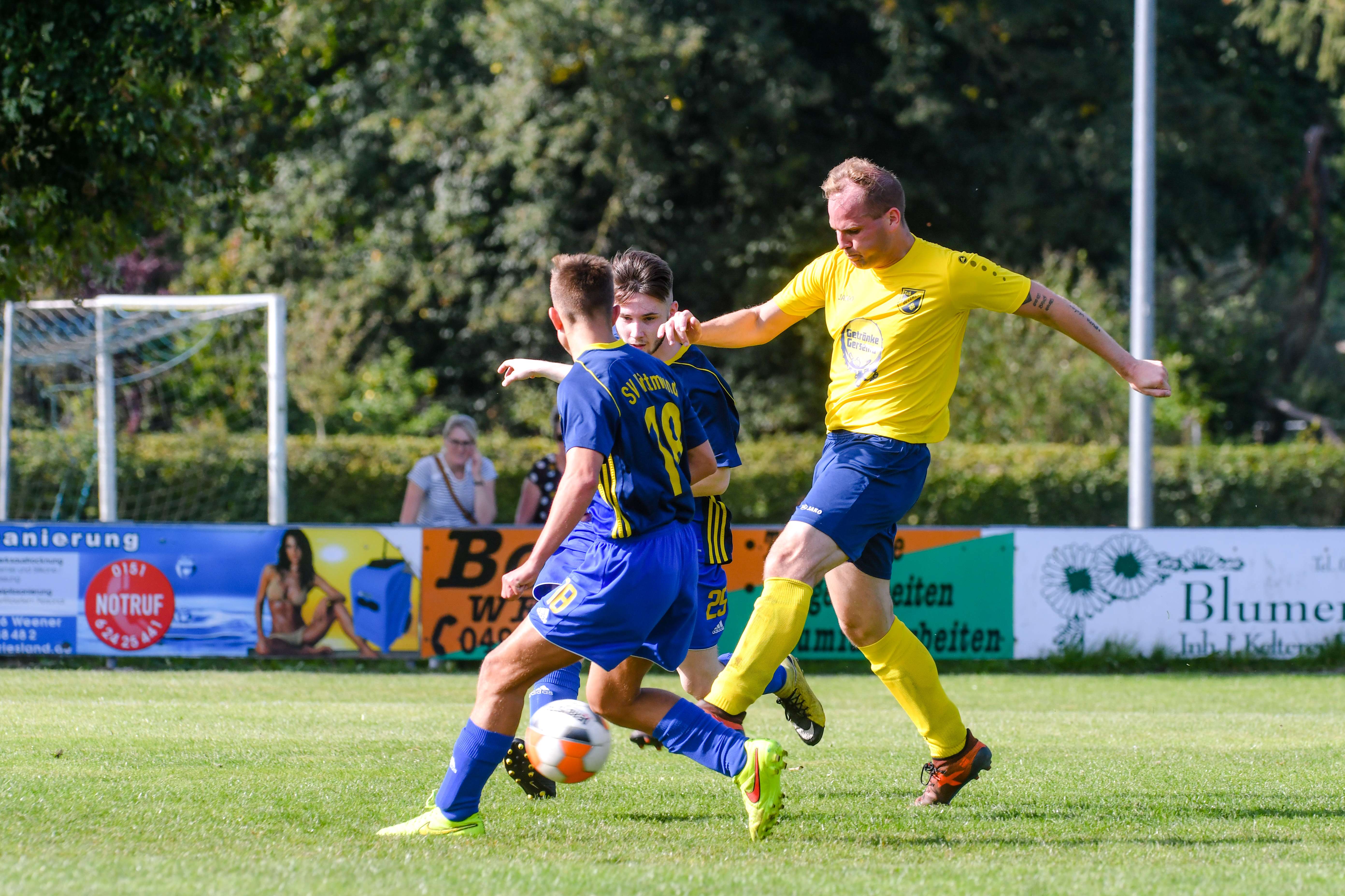 Weener gewann zu Hause gegen Wittmund. © Bruins