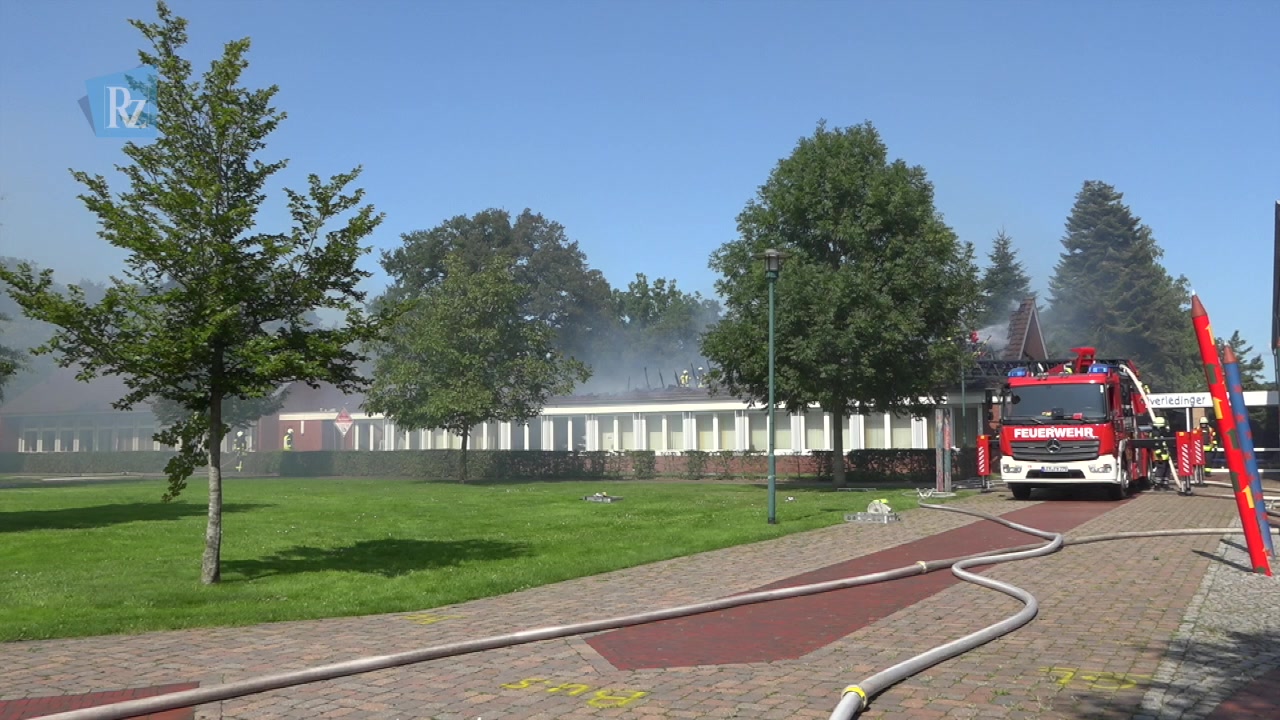 Grundschule Collinghorst in Vollbrand